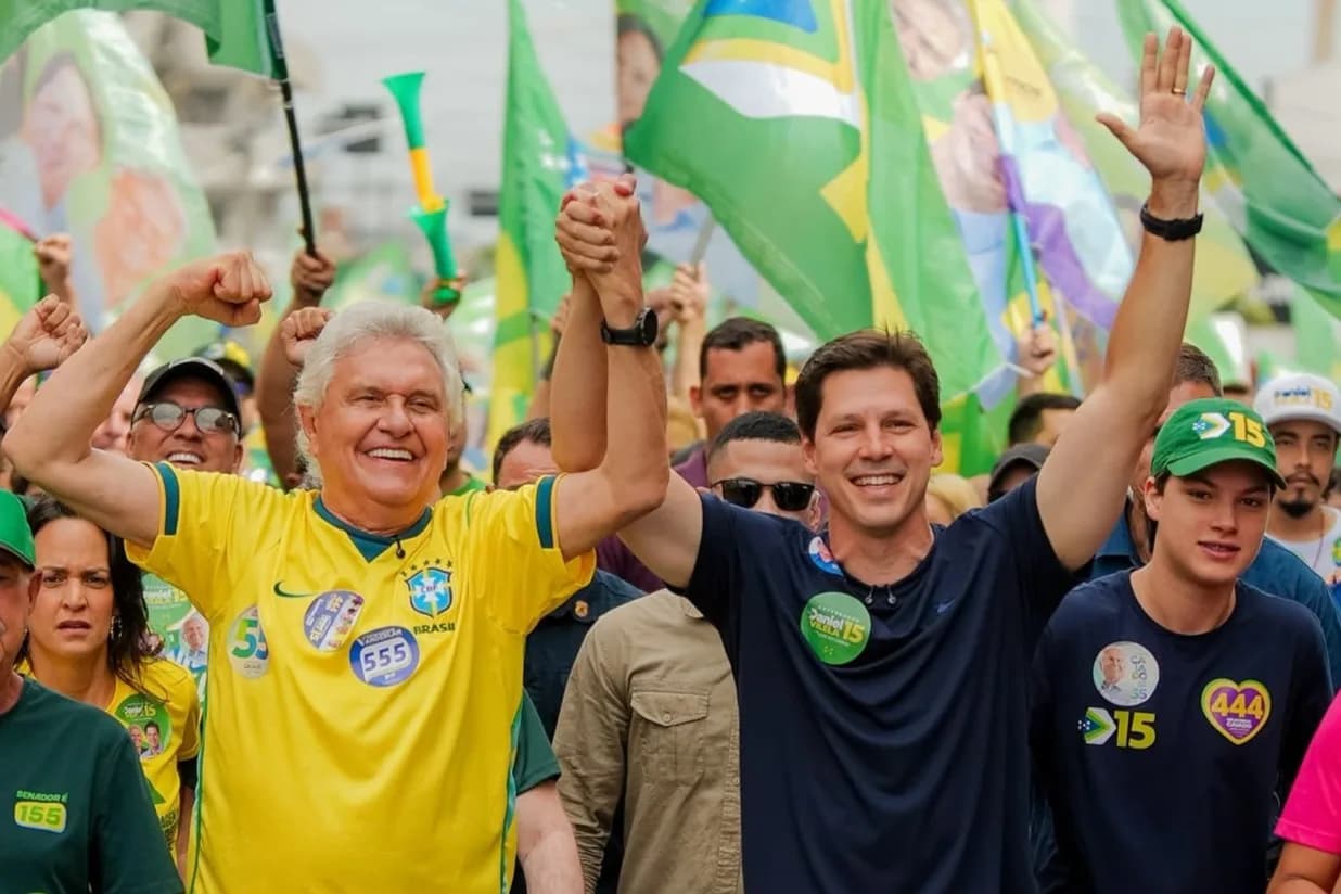DANIEL VILELA É REELEITO GOVERNADOR DE GOIÁS NO PRIMEIRO TURNO