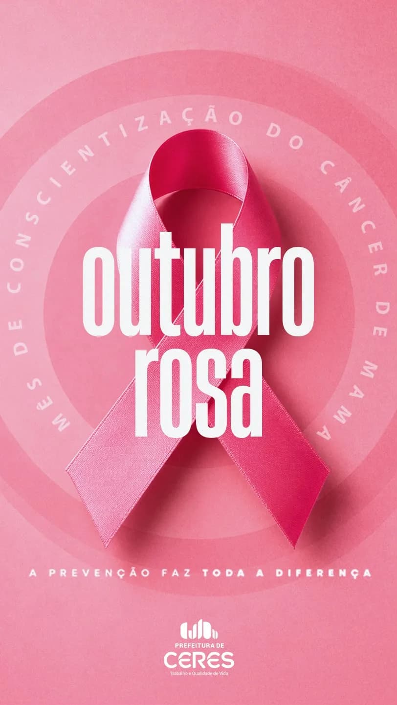 🎀 OUTUBRO ROSA | PREFEITURA DE CERES REFORÇA A IMPORTÂNCIA DA PREVENÇÃO NO OUTUBRO ROSA