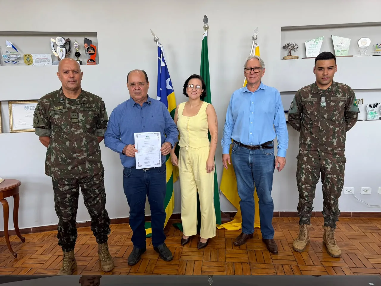 CERES FORTALECE ATUAÇÃO NO SERVIÇO MILITAR COM POSSE NA JUNTA